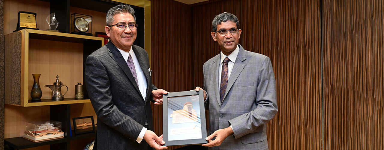 High Commissioner, H.E. B.N. Reddy meeting with H.E. Datuk Ahmad Terrirudin Mohd Salleh, Attorney General of Malaysia