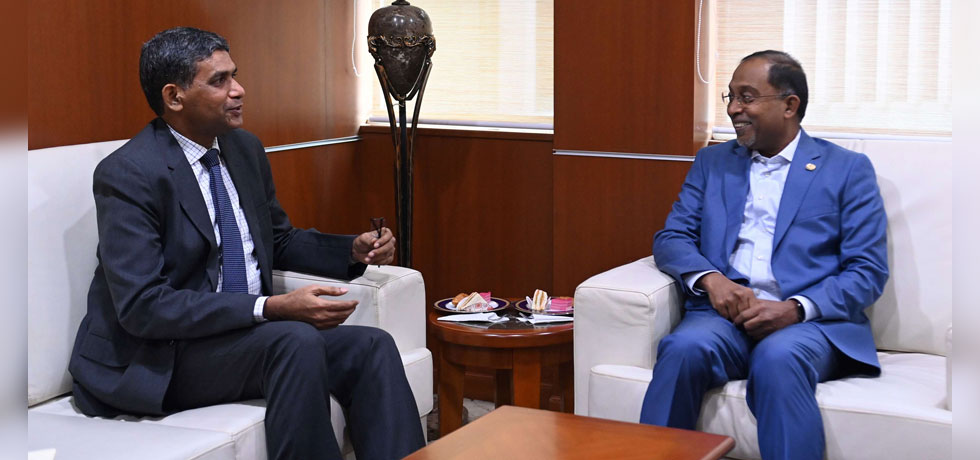 High Commissioner H.E. Mr B N Reddy paying a courtesy call on Datuk Seri Diraja Dr. Zambry Abdul Kadir, Hon'ble Minister of Foreign Affairs of Malaysia