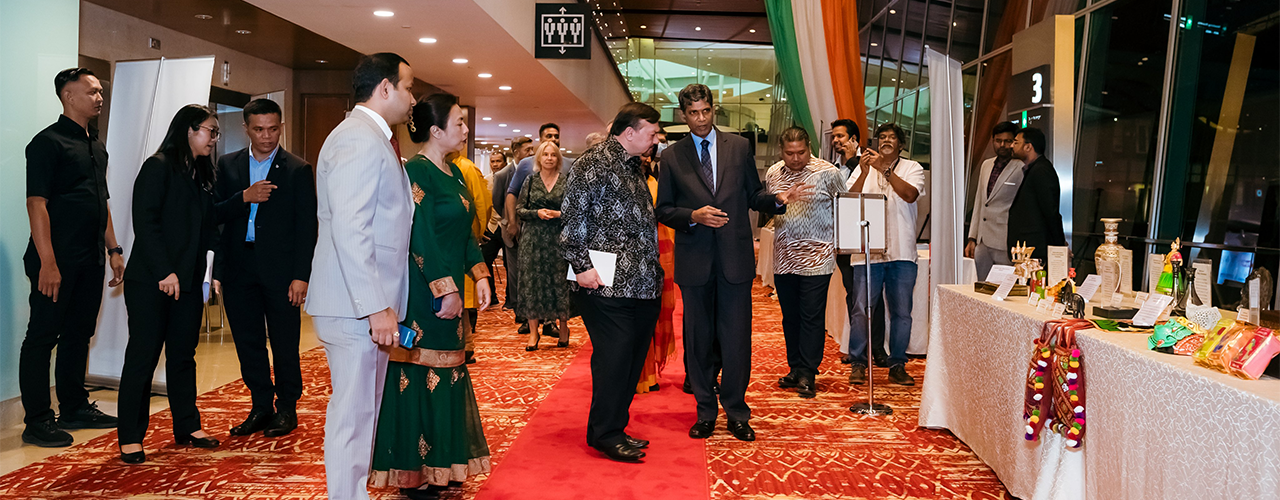 Celebration of National Day Reception on the occasions of 75th Republic Day of India