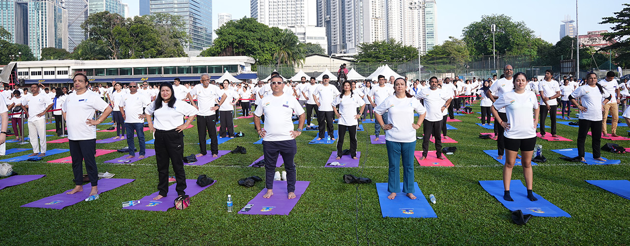 12th International Day of Yoga.