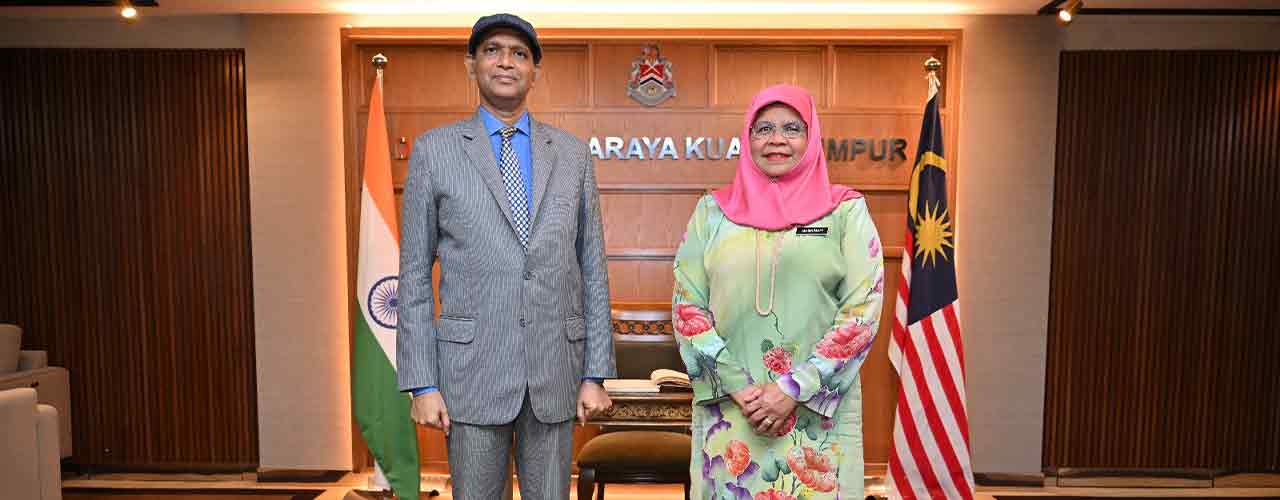  High Commissioner H.E. B.N. Reddy met with  YBhg Dato' Seri Maimunah binti Mohd Sharif, Mayor Datuk Bandar of Kuala Lumpur on 17 February 2025