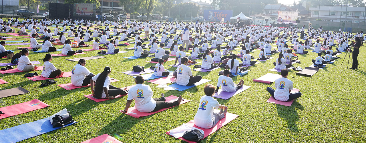 12th International Day of Yoga.
