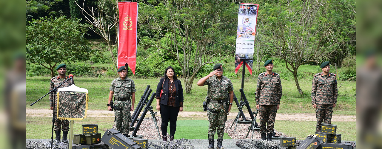 Bilateral Army Exercise Harimau Shakti between Indian Army and Royal Malaysian Army (TDM) from 3 to 12 December 2024